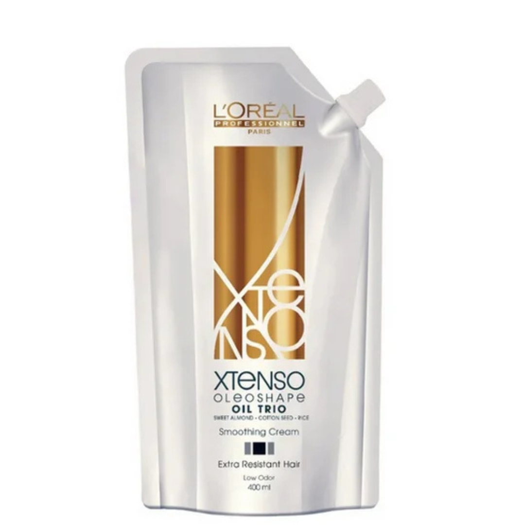 Loreal Professionnel XTenso Smoothing Cream Resistant Hair 400 ML