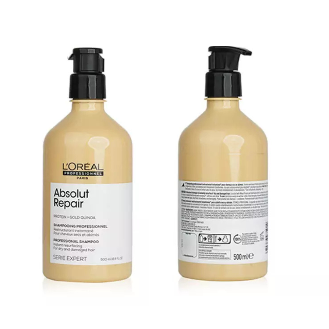 Loreal Professionnel Absolut Repair Gold Quinoa + Protein Shampoo 500-ML