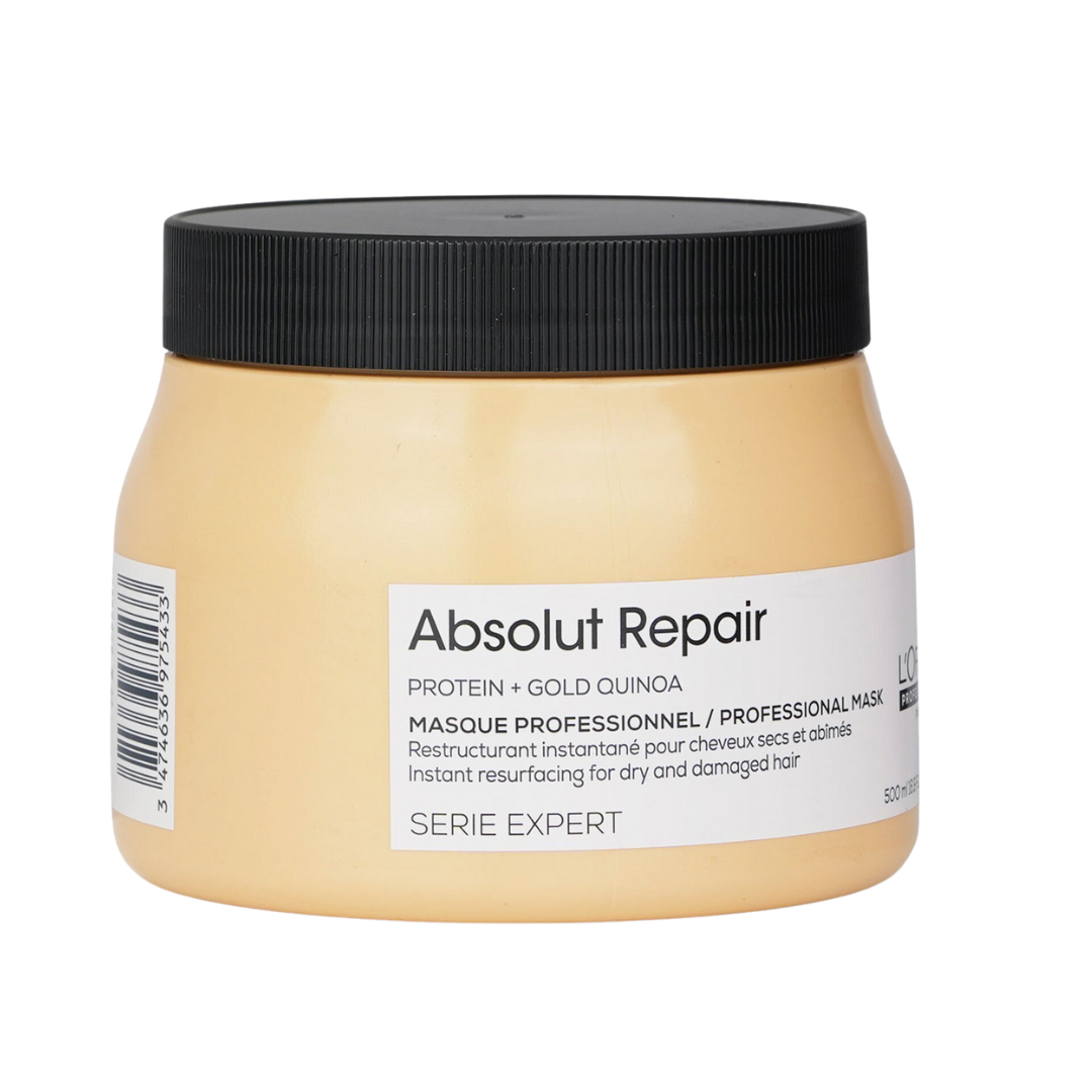 Loreal Professionnel Absolut Repair Protein + Gold Quinoa Mask 500 Ml