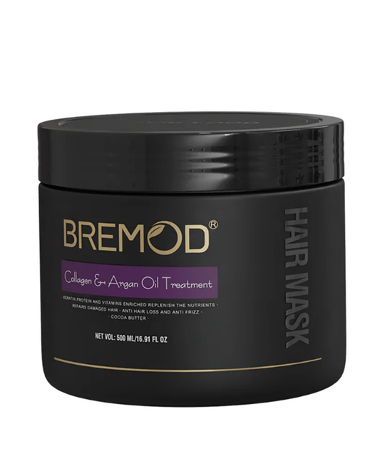 Bremod Collagen and Argan Oil Treatment Hair Mask 500 Ml