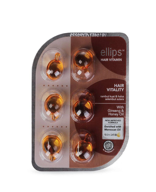 ELLIPS Vitamin Treatment Serum For Weak Thin Hairs - 12 Capsules