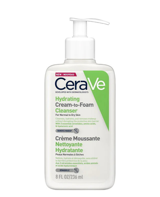 CeraVe Hydrating Cream To Foam Cleanser 236 Ml
