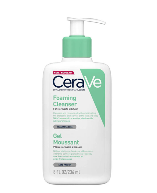 CeraVe Foaming Cleanser Normal To Oily Skin - 236 Ml
