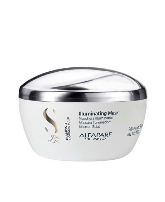 Alfaparf Milano Semi Di Lino Diamond Illuminating Hair Mask - 200 Ml