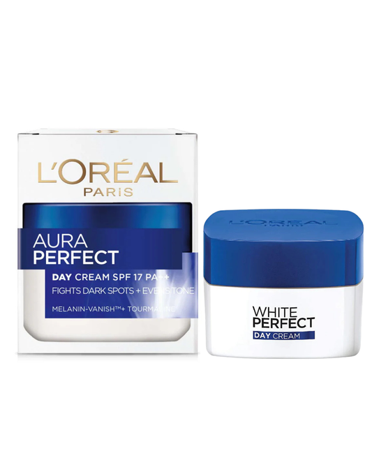 Loreal Paris SPF 17 Aura Perfect Day Cream - 50 Ml