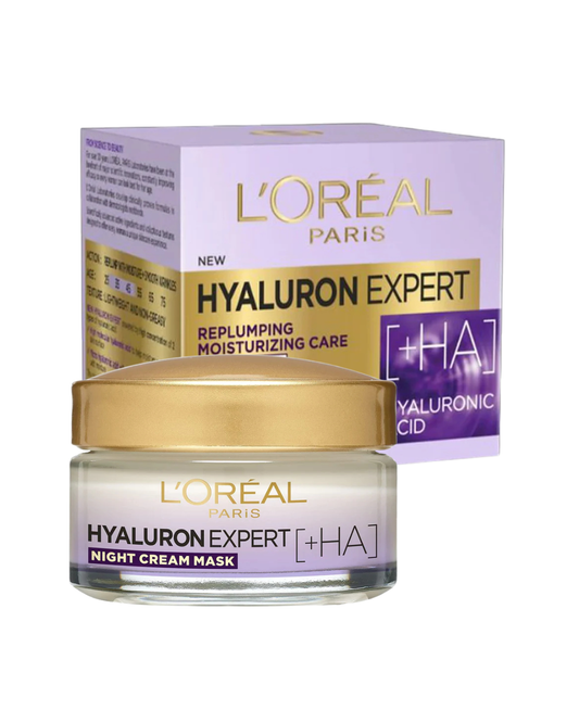 Loreal Paris Hyaluron Expert SPF-20 Replumping Night Cream Mask