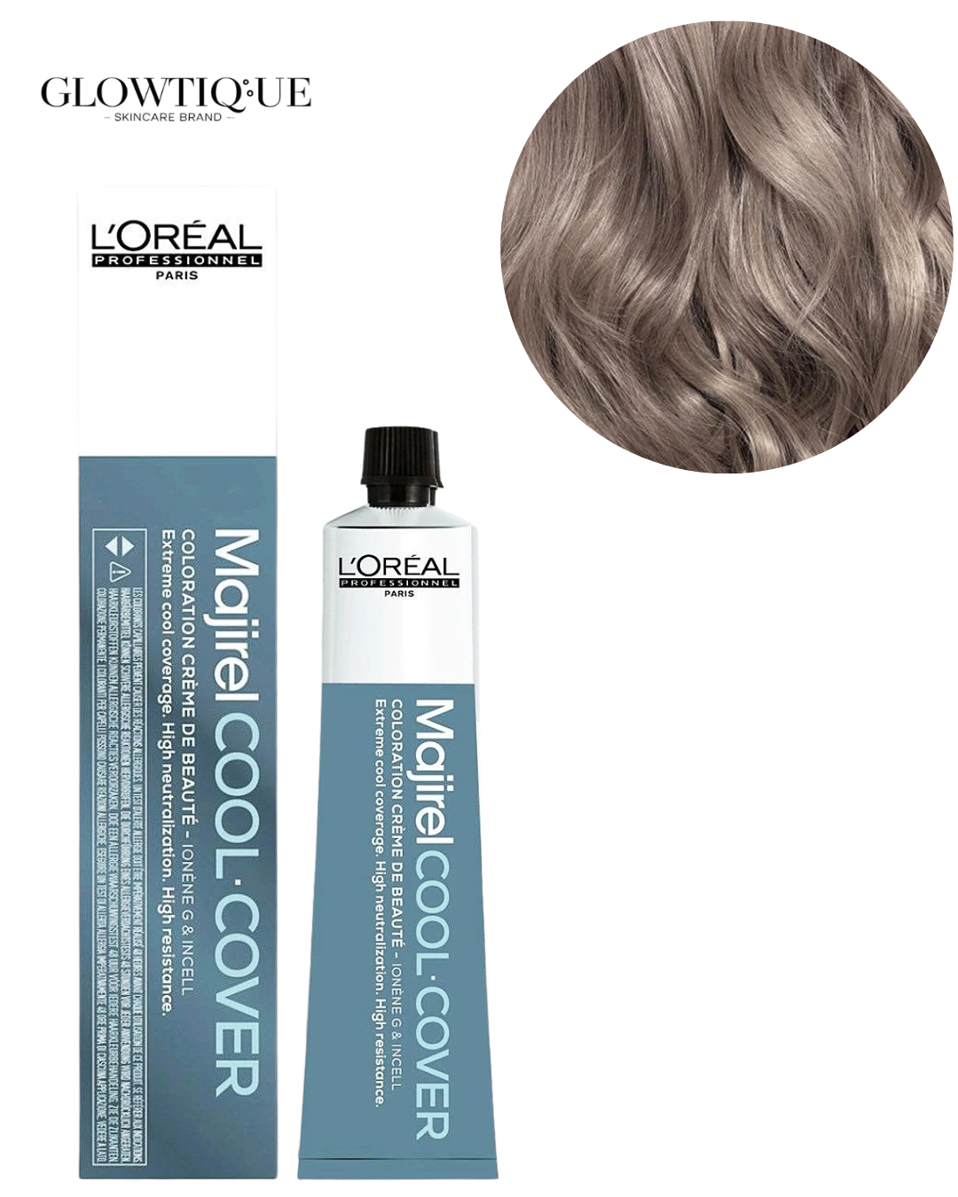Loreal Majirel 9.1 Very Light Ash Blonde Cool Cover Hair Color 60 Ml