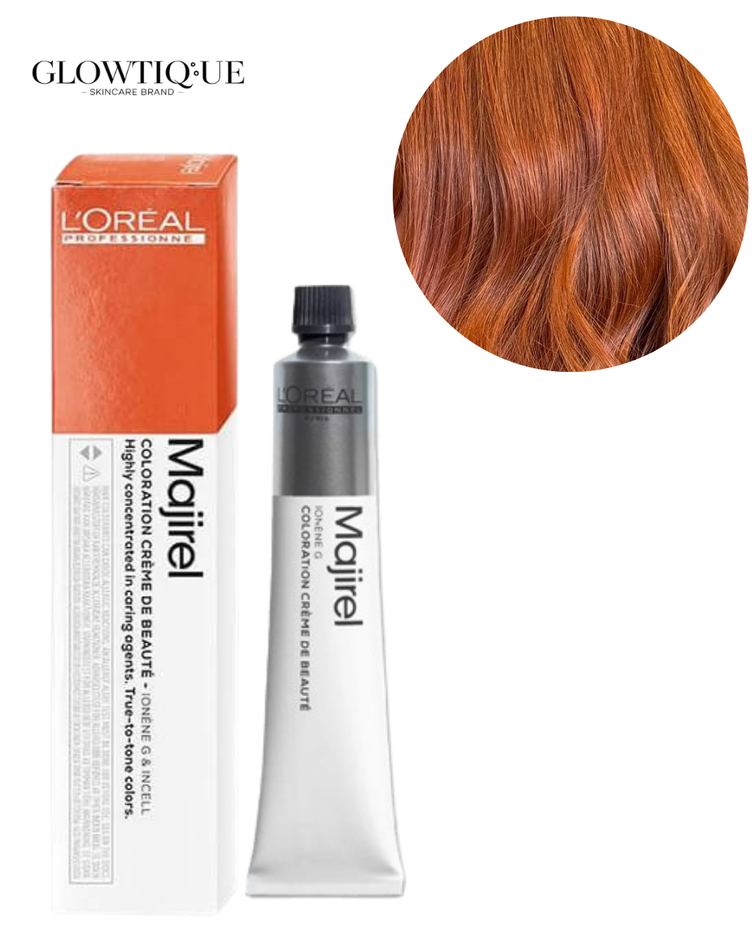 Loreal Majirel 7.44 Deep Copper Blonde Hair Color 60 Ml