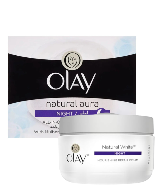 Olay Night Natural Aura Night Cream - 50g