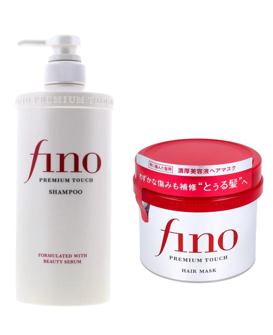 Fino Premium Touch Shampoo & Hair Mask Bundle