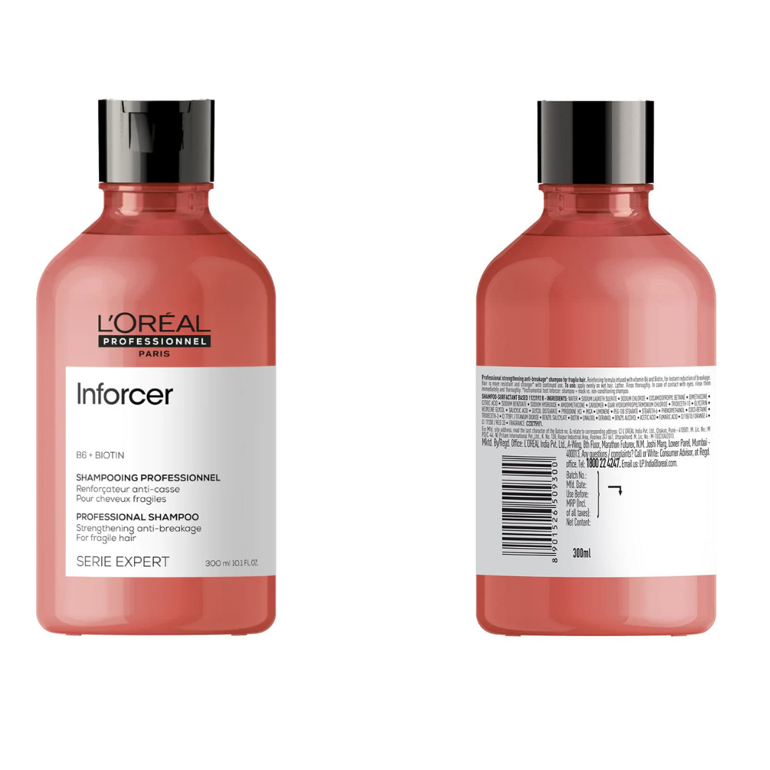 Loreal Professionnel B6 + Biotin Inforcer Shampoo 300-ML
