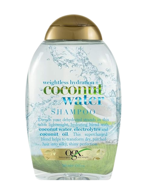 OGX Coconut Water + Weightless Hydration Shampoo 385 Ml