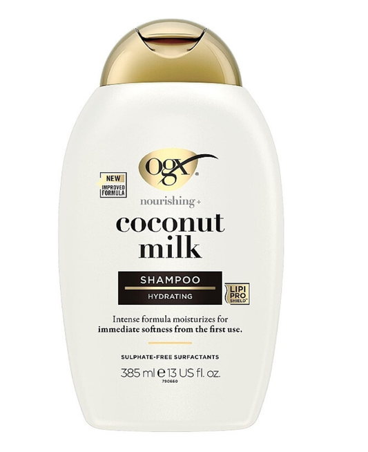 OGX Coconut Milk Sulfate-Free Shampoo 385 Ml