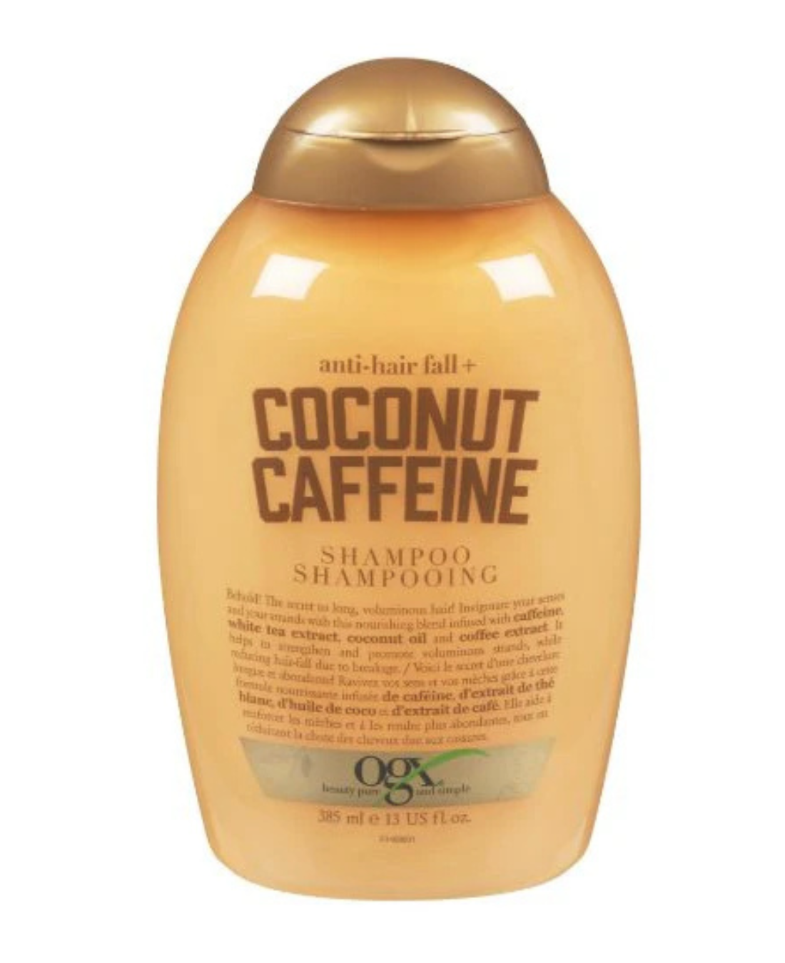 OGX Anti Hair Fall + Coconut Caffine Shampoo 385 Ml